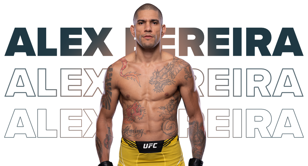 الصورة الرسمية لـAlex Pereira وStake: من GLORY إلى لقبين في UFC